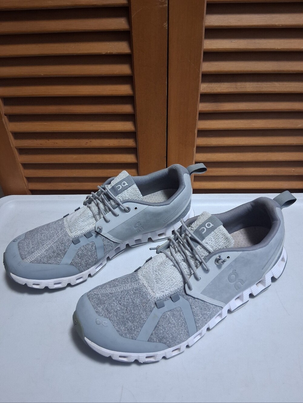 On Cloud 5 Terry Womens Slate Grey Running Sneakers Size 11